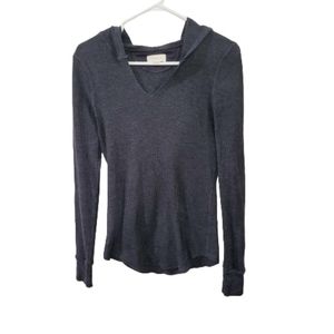 TNA Dark Gray Hoodie Sweatshirt